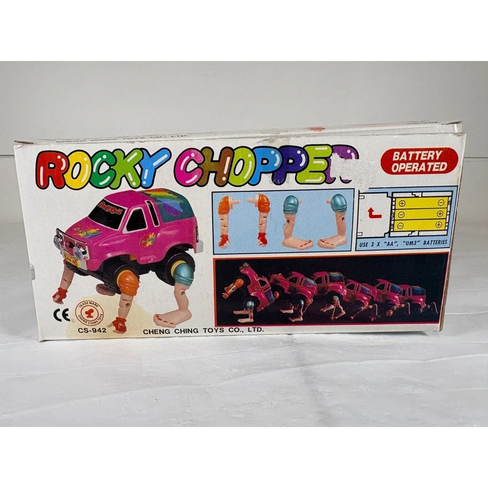 Rocky Chopper Dancing Arms‎ & Legs Car Cheng Ching Toys TESTED & WORKS